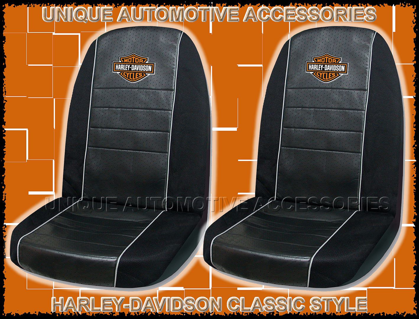custom harley davidson seat covers